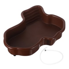 Turtle Extra Large Bathtub Reptile Bathing Pool Terrarium Bowl Tortoise Dish