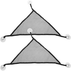 2Pcs Durable Pet Hammock Toy Olive Green Mesh Reptile Swing for Lizards