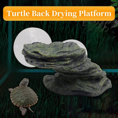 Turtle Basking Platform with Strong Suction Cups，Fish Tank Aquarium Tortoise Cli