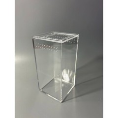 Jungle Bob Acrylic Vertical Arboreal Terrarium 4″x4″x8″ For Arachnids and more!
