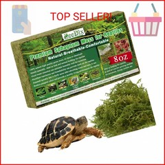 ZeeDix 8 OZ Premium Sphagnum Moss for Reptiles