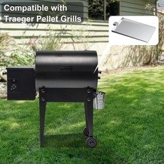 SUB025 Drip Pan with 6-Pack Disposable Liner for Traeger Tailgater 20, Bronso…