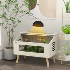 30 Gallon Reptile Terrarium W/ Top Opening Windows & Air Vents