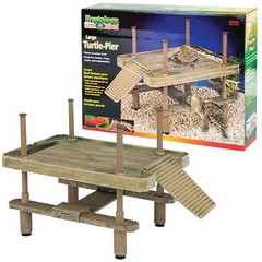Penn-Plax Reptology Floating Turtle Pier and Basking Platform – Decorative, F…