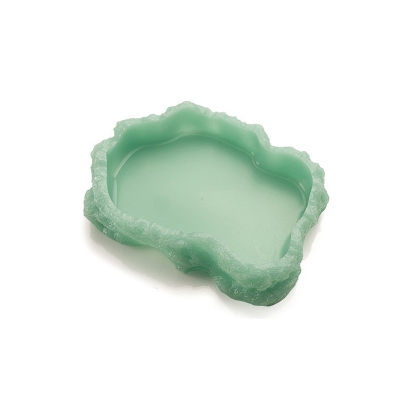 Simulation Rock Basin Escape Proof Bowl Lizards Drinking Feeding Bowl