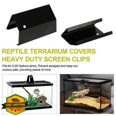 Batator Reptile Terrarium Screen Clips