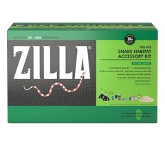 Zilla Snake Reptile Habitat Starter Deluxe Kit. Reptile UV Light Accessories