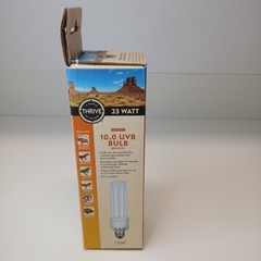 Thrive Desert 10.0 UVB Bulb 23 Watt for Desert Reptiles BRAND NEW