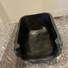 Dark Green Large Reptile Hide Resin Maid Stone Look