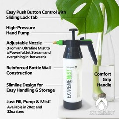 High-Performance Reptile Mister – Ultra-fine Reptile Sprayer & Terrarium Humi…