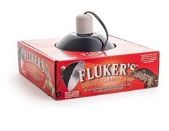 Flukers Fluker’s Deluxe 10” Reptile Clamp Lamp w/Switch 250 Watt 6’ Cord NEW