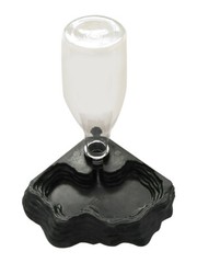 Reptile Water Dispenser Automatic Amphibians Water Bowl Terrarium Waterfall
