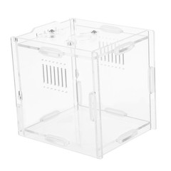Transparent Reptile Breeding Case Snake Cage Terrarium Container Gecko