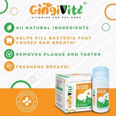 GINGIVITE Dog Teeth Cleaning Gel Vet Approved | Eliminate Plaque, Tartar Bad…