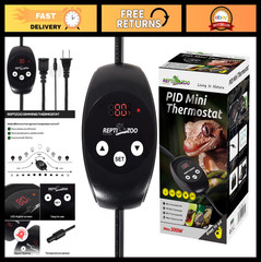PID Temperature Controller Thermostat for Reptiles – Dimming, Memory Function, H