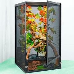 45 Gal Foldable Reptile Terrarium for Gecko & Dragon