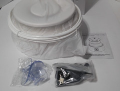 Reptile Tank Humidifier High Power Adjustable 5L Hebron H50 WH. Rainfall