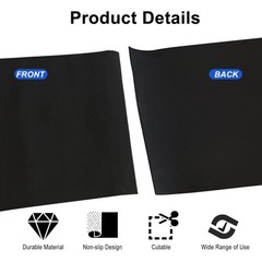 2 Pcs Aquarium Leveling Mat, 24×12 Inches Aquarium Mat for Under Tank, SBR Ne…