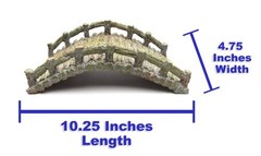 Reptile Bridge, Driftwood Gray, Reptile Habitat Accessory