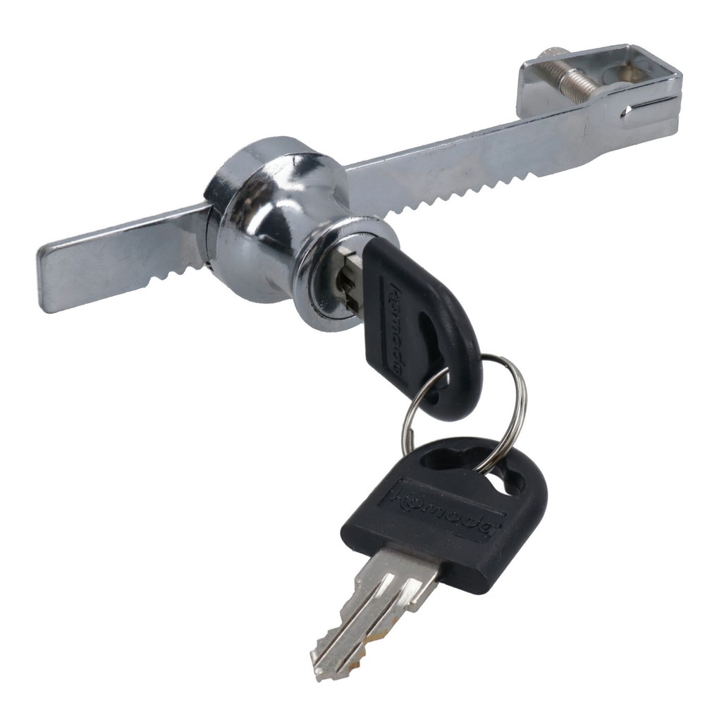 Terrarium Sliding Lock With Key for Security for Glass Vivarium / Terrarium Door