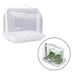 Silkworm Breeding Box Pet Breeding Box Supplies Carry Handle Portable Easy to
