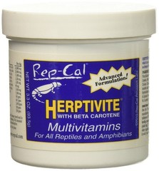 Rep Cal Herptivite Multivitamin Supplements for Reptiles 3.3 oz