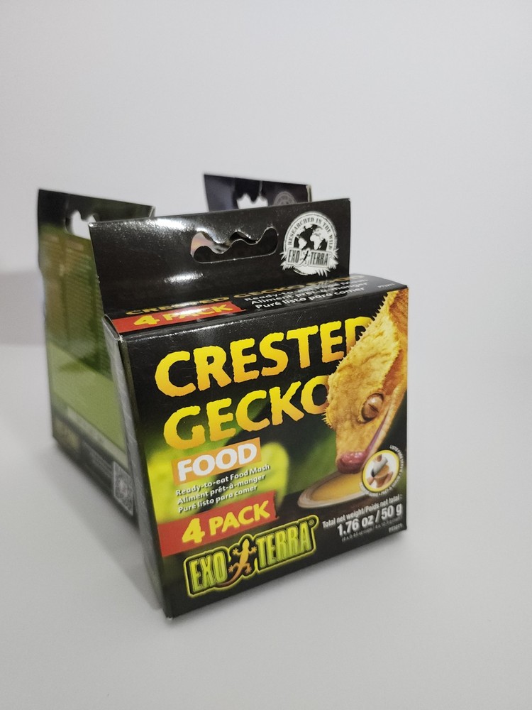 Lot Of 3 4 Pack Exo Terra Crested Gecko Yellow Food Reptile Lizard Exp 01/27