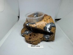 Reptile Magnetic Ledge With 5 Feeder Cups Small Desert