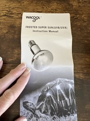Wacool Frosted Super Sun (UVB/UVA) Bulb