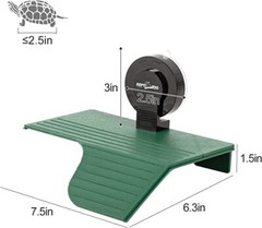 Reptile Turtle Basking Resting Terrace Baby Tortoise ClimbRamp Aquarium Platform