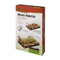 Zilla Micro Habitats Terrestrial Large 15.43 x 9.45 x 2.68 in