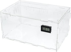 BETAZOOER Reptile Terrarium Breeding Tank Acrylic Small, Clear