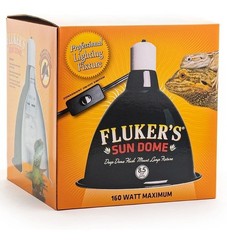 Fluker’s Sun Dome Reptile Lamp, 8.5″ Diameter