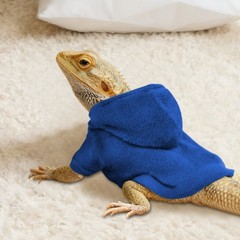 Lizard Clothes,Handmade Soft Reptile Coat, For Bearded Dragon Reptile Pets ﻿
