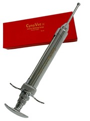 Reptile Snake Feeder Feeding Pinky Pump Syringe Tool 10cc Stainless Veterinary