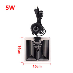 5-45W Reptiles Heat Mat Pet Heating Warm Pads Adjustable Temperature Controller