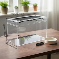 Amphibian Enclosure Anti-Escape Design Gecko Vivarium Optimal Ventilation