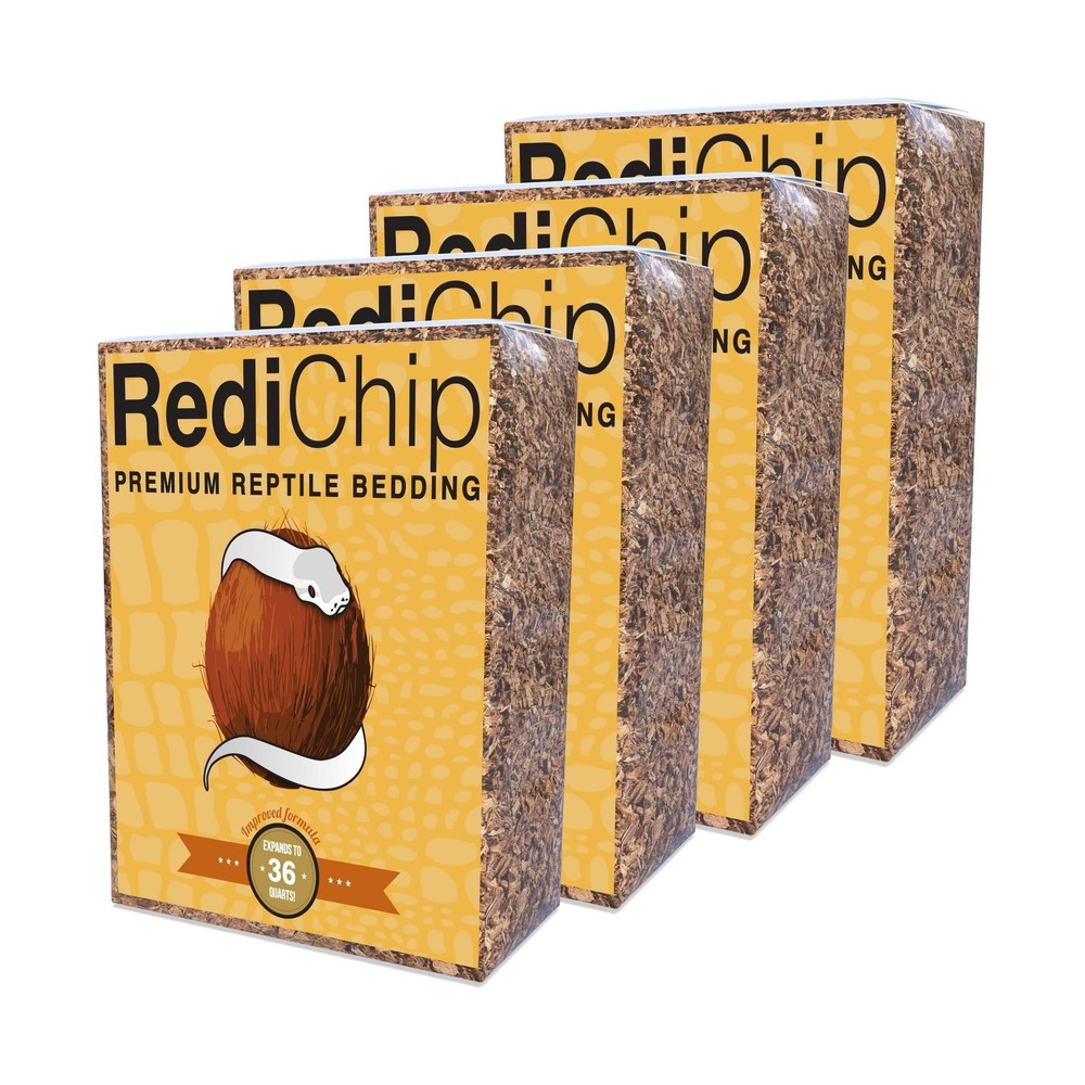 RediChip Reptile Bedding Loose Medium Coconut Chip Substrate 36 Quart Coco Hu…