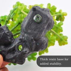 Reptile Plant Succulent,Artificial Plants Aquarium &Terrarium for Bearded Dra…