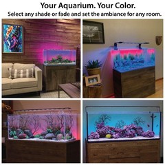 CURRENT USA 48″ Serene Aquarium LED Background Light Kit | Fish Tank Lighting…
