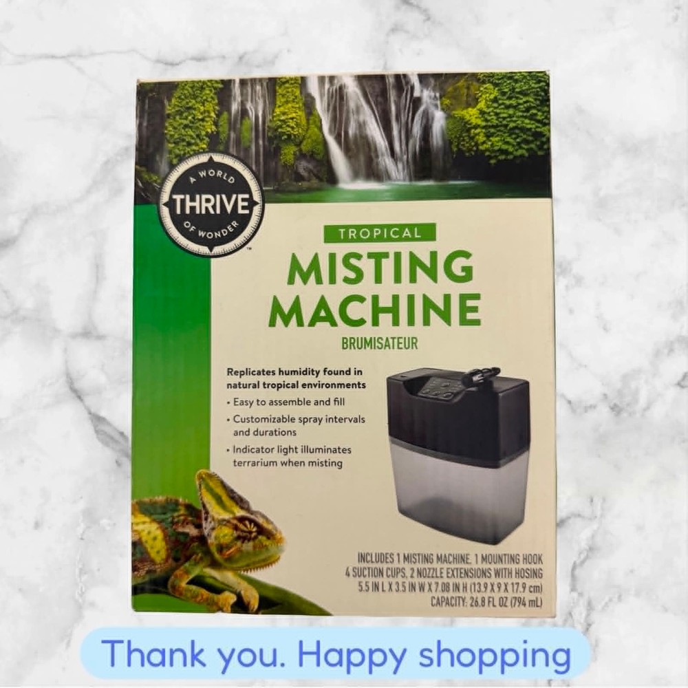 THRIVE Tropical Misting Machine 26.8 Fl. Oz 794ml – #5336169 BRAND NEW SHIP