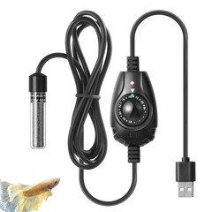 FEDOUR 10W Super Mini USB Aquarium Heater, Small Adjustable Heater with Exter…