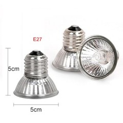 Reptile Lamp 25/50/75W UVA UVB Pet Heat Light Bulb Turtle Tortoises Basking E27