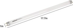 Desert Reptile UVB Lamp – 18-Inch, 15W T8 Lamp for Optimal Calcium Absorption