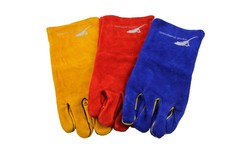 Large Leather Reptile Handling Gloves Bearded Dragon Crested Gecko Reptile Li…