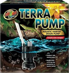 Zoo Med Terra Pump Side Mounting Habitat Drain Pump Powerful