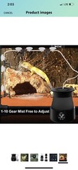 5L Reptile Mister Fogger Terrariums Humidifier,Automatic,Silent Digital Timing