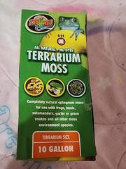 Zoo Med All Natural Terrarium Moss Size M For A 10 Gallon Terrarium In Box