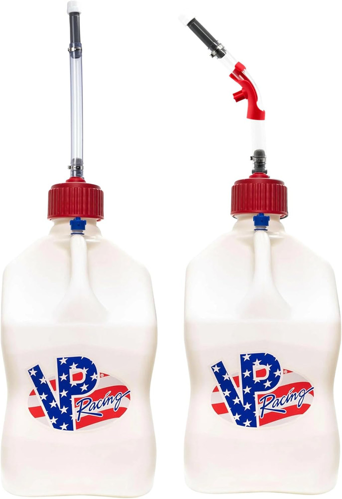 VP Racing Utility Container 5.5 Gallon – 2 Pack with 2 Deluxe Hoses and a Get Be