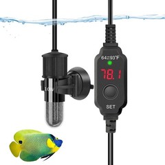 Adjustable Mini Aquarium Heater 0.5/1/2/3 Gallon Submersible Small Fish Tank …
